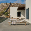 Charming Ukiyo Outdoor Chaise Lounge with Plush Cushion and Stylish Design | Casa Design Group