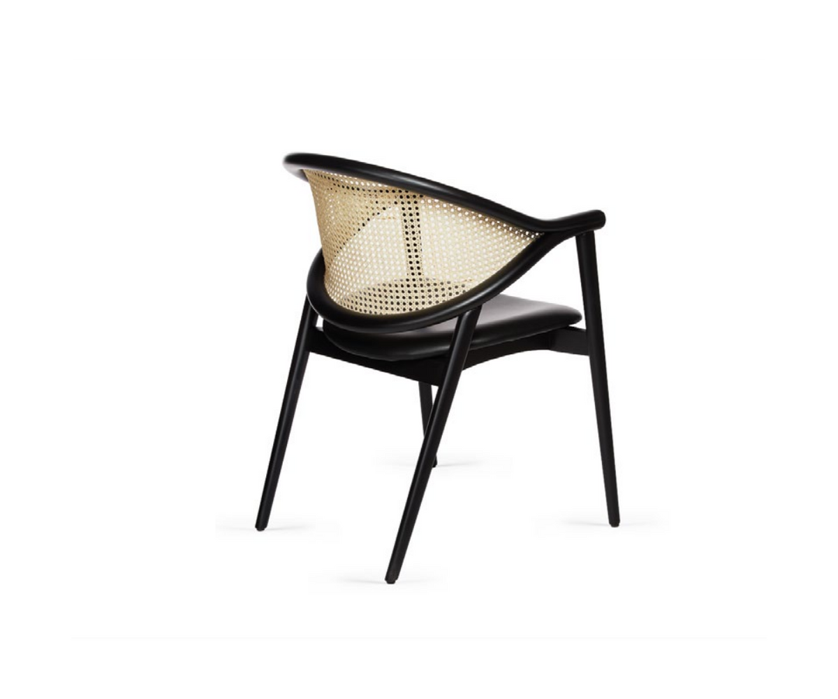 High-End Umami Cane Dining Chair by Accento Casa Design Group
