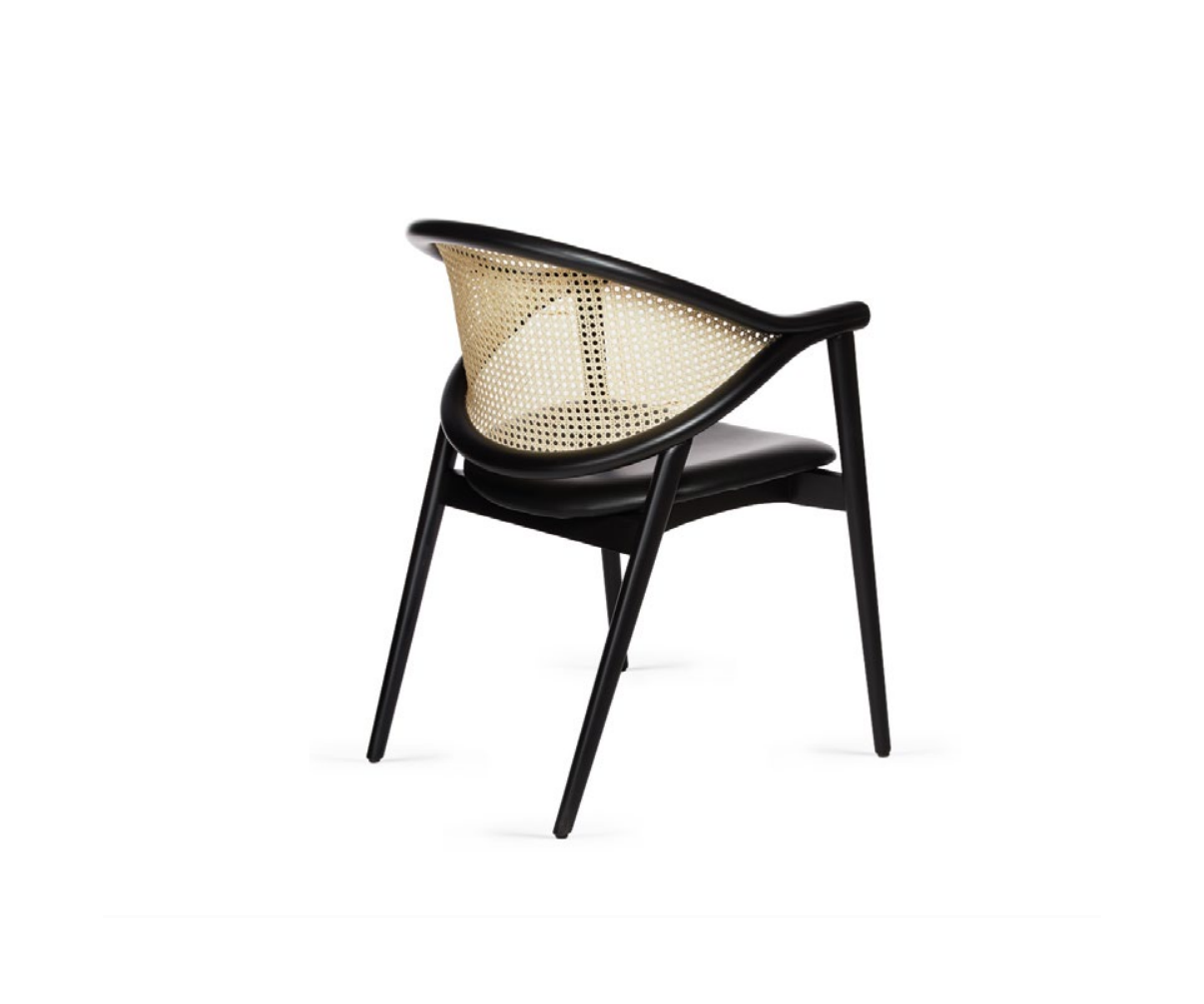 High-End Umami Cane Dining Chair by Accento Casa Design Group