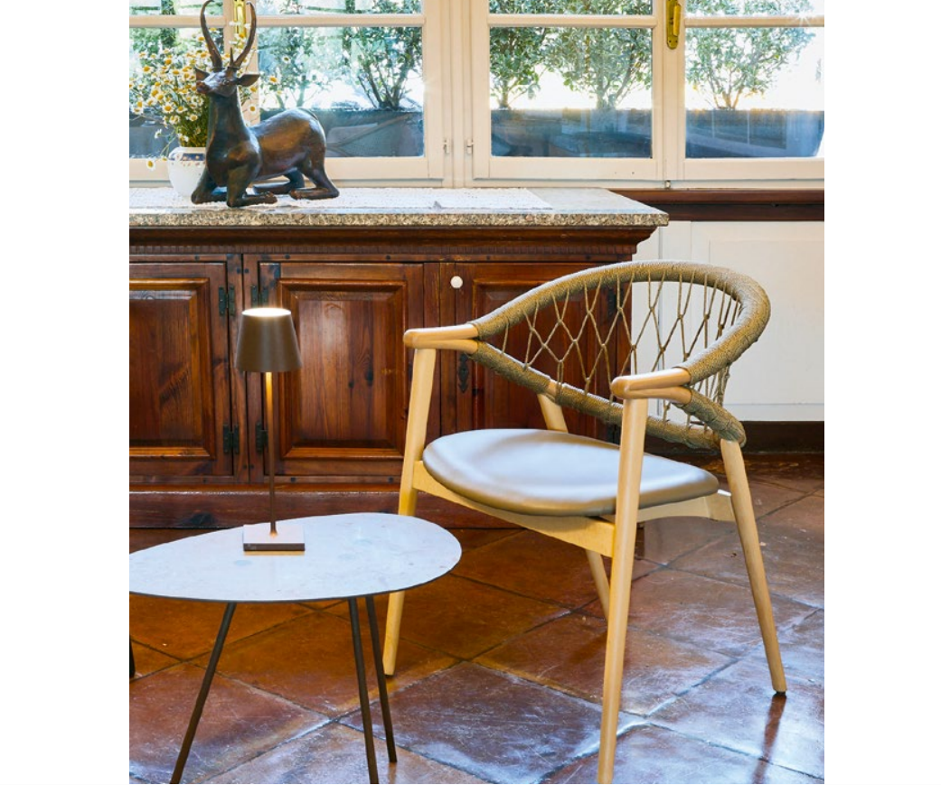 High-End Umami Cane Dining Chair by Accento Casa Design Group