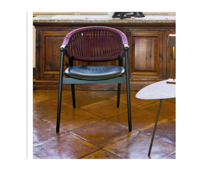 High-End Umami Cane Dining Chair by Accento Casa Design Group