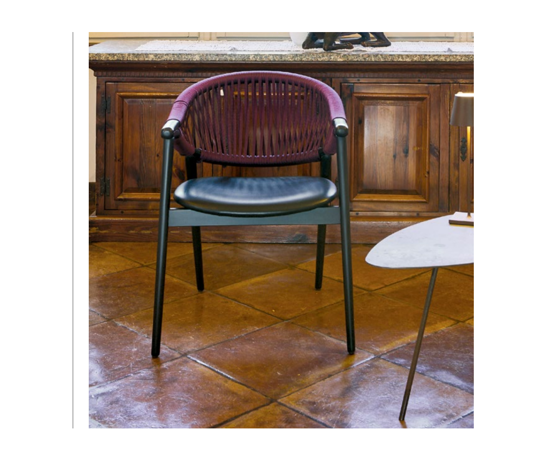 High-End Umami Cane Dining Chair by Accento Casa Design Group