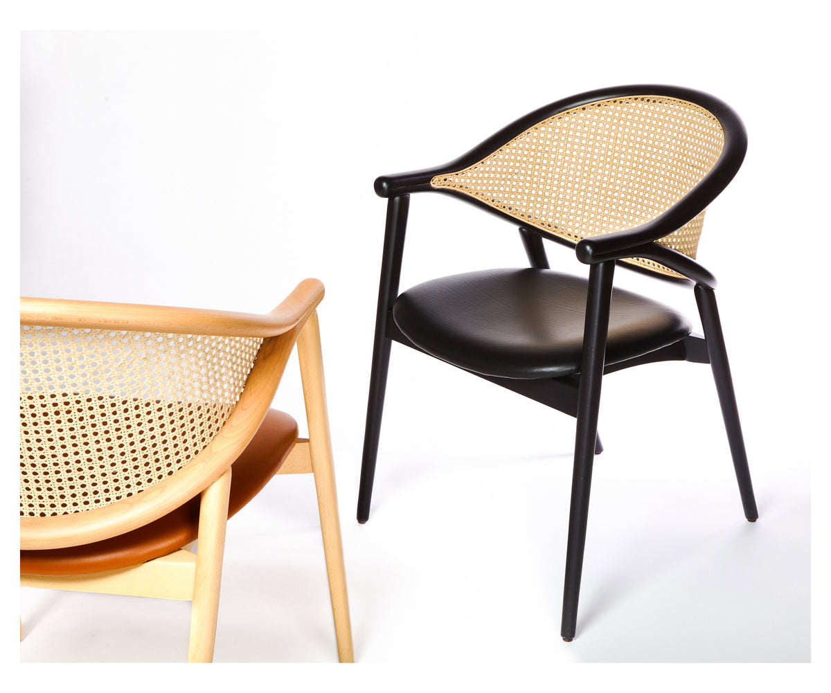 High-End Umami Cane Dining Chair by Accento Casa Design Group