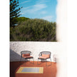 Modern Vela Outdoor Lounge Chair with Metal Frame by Potocco | Casa Design Group