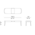 High End Velis Bench by Potocco Casa Design Group