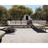 Modern Venice Outdoor Coffee Table with Teak Top Casa Design Group