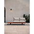 Modern Venice Outdoor Coffee Table with Teak Top Casa Design Group