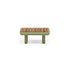Modern Venice Outdoor Coffee Table with Teak Top Casa Design Group