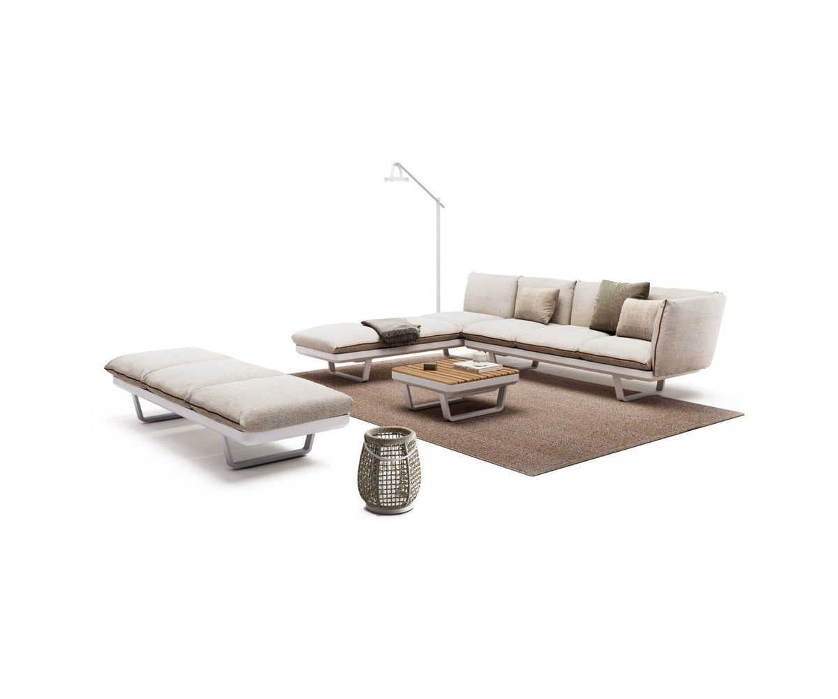 High-End Venice Modular Sofa with Terracotta Detail by Atmosphera Casa Design Group