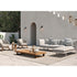 High-End Venice Modular Sofa with Terracotta Detail by Atmosphera Casa Design Group