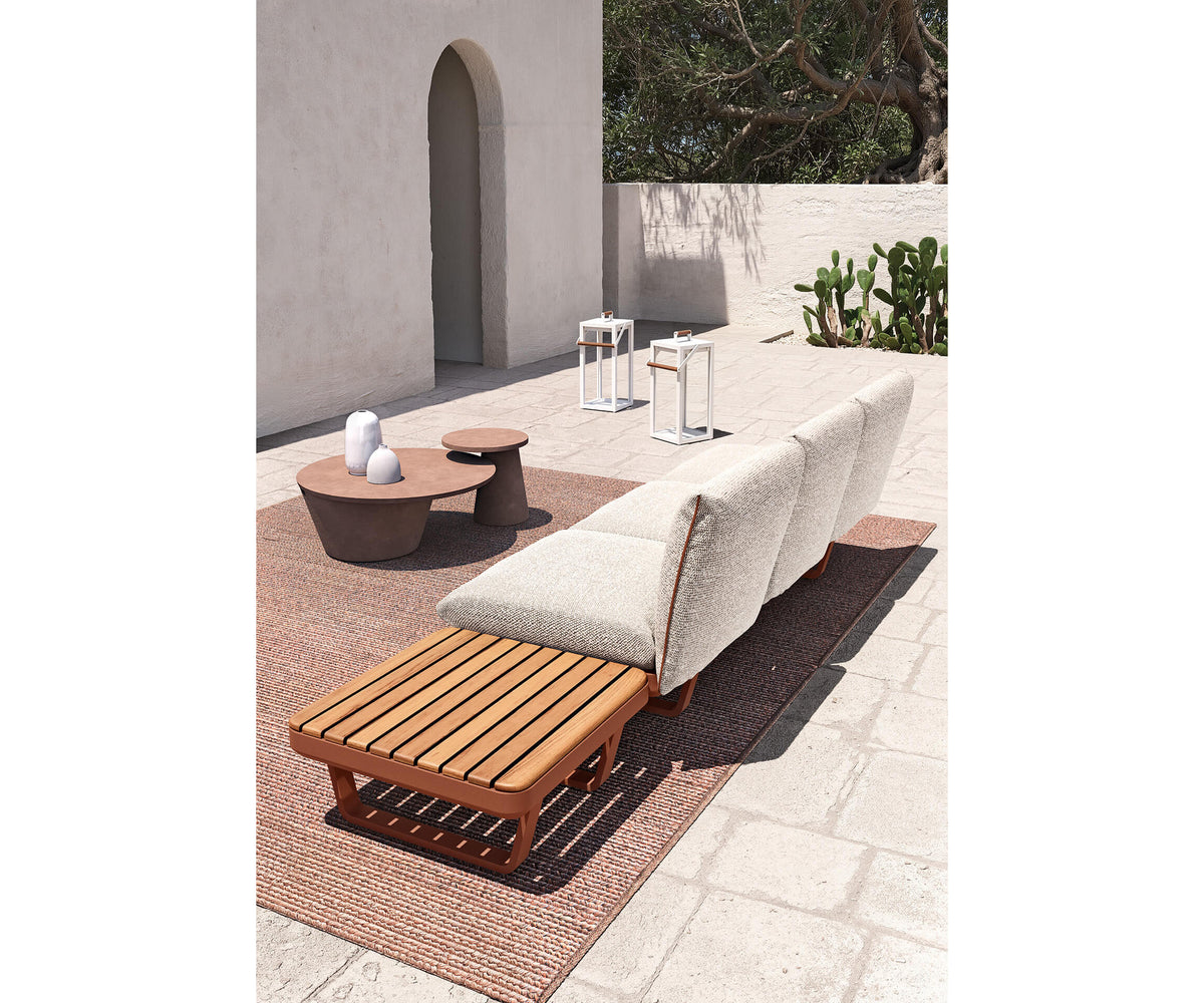 High-End Venice Modular Sofa with Terracotta Detail by Atmosphera Casa Design Group