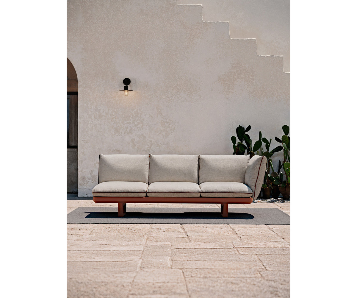 High-End Venice Modular Sofa with Terracotta Detail by Atmosphera Casa Design Group