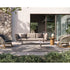 High-End Venice Modular Sofa with Terracotta Detail by Atmosphera Casa Design Group