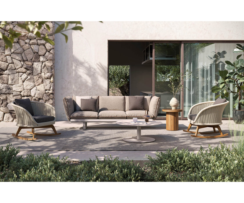 High-End Venice Modular Sofa with Terracotta Detail by Atmosphera Casa Design Group