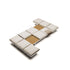 High-End Venice Modular Sofa with Terracotta Detail by Atmosphera Casa Design Group