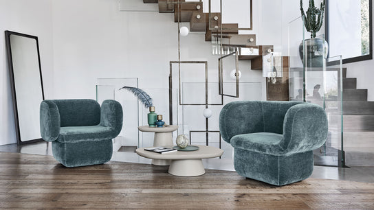 Vento Sculptural Lounge Armchair by Nika Zupanc for Ditre Italia | Casa Design Group