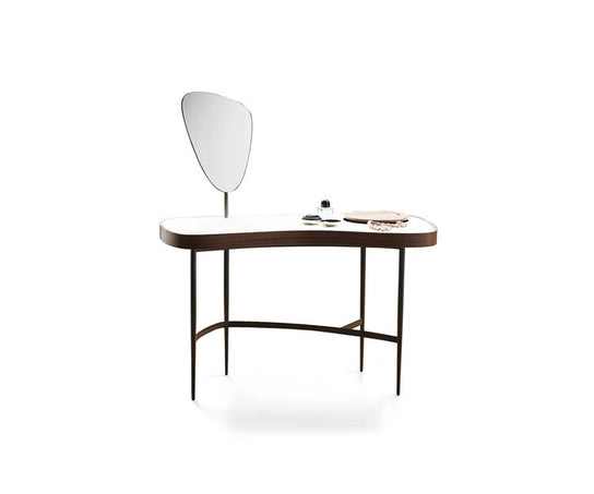 Venus sculptural modern vanity with mirror by Marconato and Zappa for Bonaldo | Casa Design Group