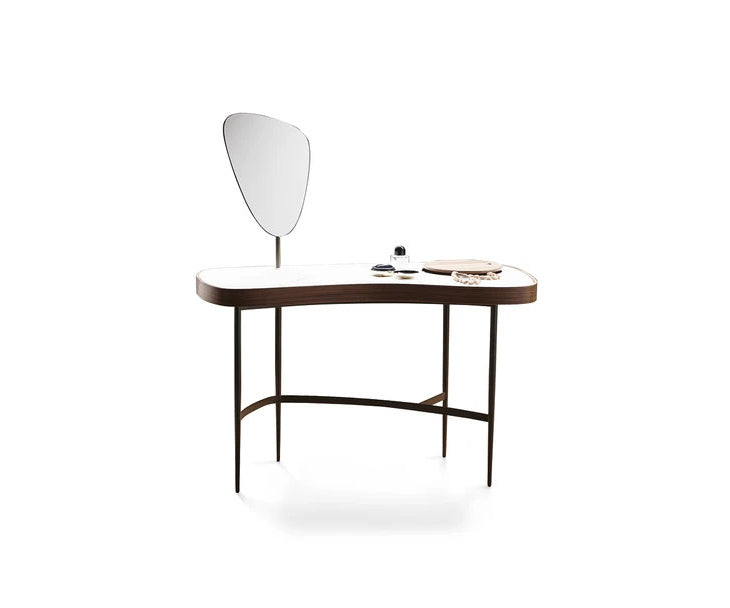 Venus sculptural modern vanity with mirror by Marconato and Zappa for Bonaldo | Casa Design Group