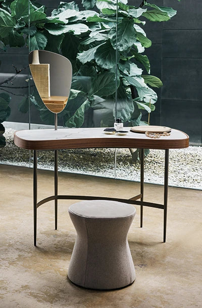 Venus sculptural modern vanity with mirror by Marconato and Zappa for Bonaldo | Casa Design Group
