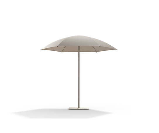 Verna round outdoor umbrella by Tribù Studio | Casa Design Group