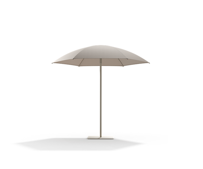 Verna round outdoor umbrella by Tribù Studio | Casa Design Group