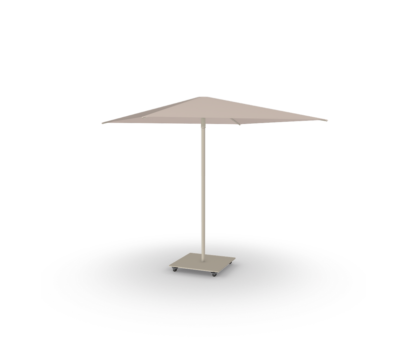 Verna square outdoor umbrella by Tribù Studio | Casa Design Group