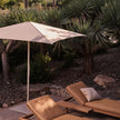 Verna square outdoor umbrella by Tribù Studio | Casa Design Group