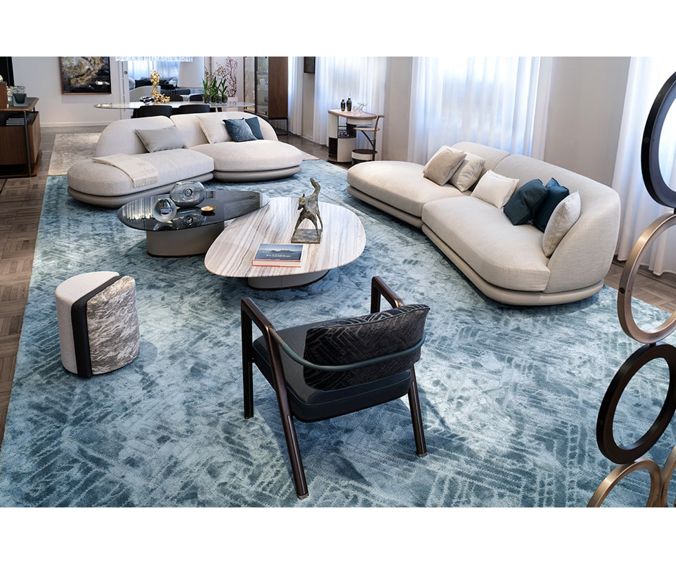 Vesper Sectional Sofa by Giorgetti featuring a customizable modular design and contemporary Italian craftsmanship | Casa Design Group