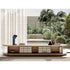 Frigerio Vetra Sideboard with ashwood frame and bronze glass details for contemporary luxury interiors Casa Design Group