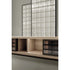 Frigerio Vetra Sideboard with ashwood frame and bronze glass details for contemporary luxury interiors Casa Design Group
