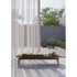 150 Feel Bench by Vibieffe with Canaletto Walnut Frame and Movable Cushions | Casa Design Group