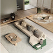 View Sectional Sofa by Frigerio modular designer sofa with customizable configurations and contemporary comfort | Casa Design Group