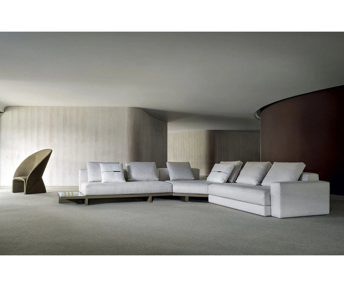 View Sectional Sofa by Frigerio modular designer sofa with customizable configurations and contemporary comfort | Casa Design Group
