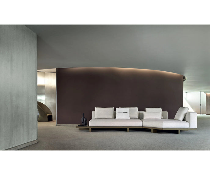 View Sectional Sofa by Frigerio modular designer sofa with customizable configurations and contemporary comfort | Casa Design Group