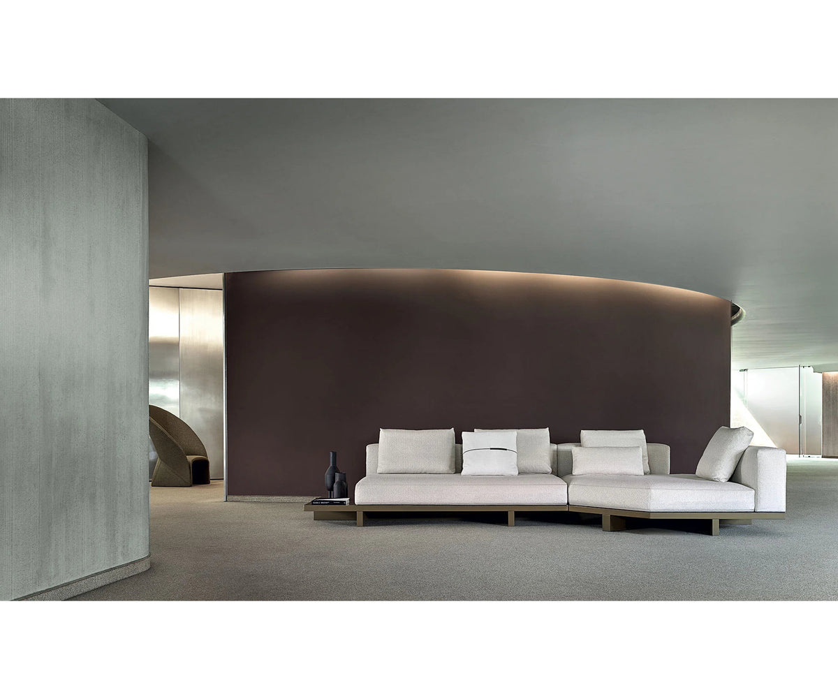 View Sectional Sofa by Frigerio modular designer sofa with customizable configurations and contemporary comfort | Casa Design Group