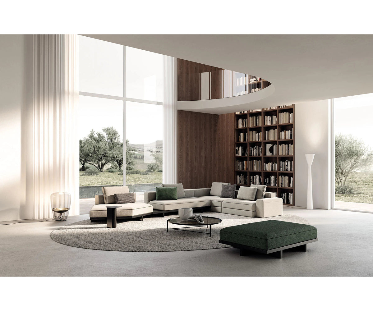 View Sectional Sofa by Frigerio modular designer sofa with customizable configurations and contemporary comfort | Casa Design Group