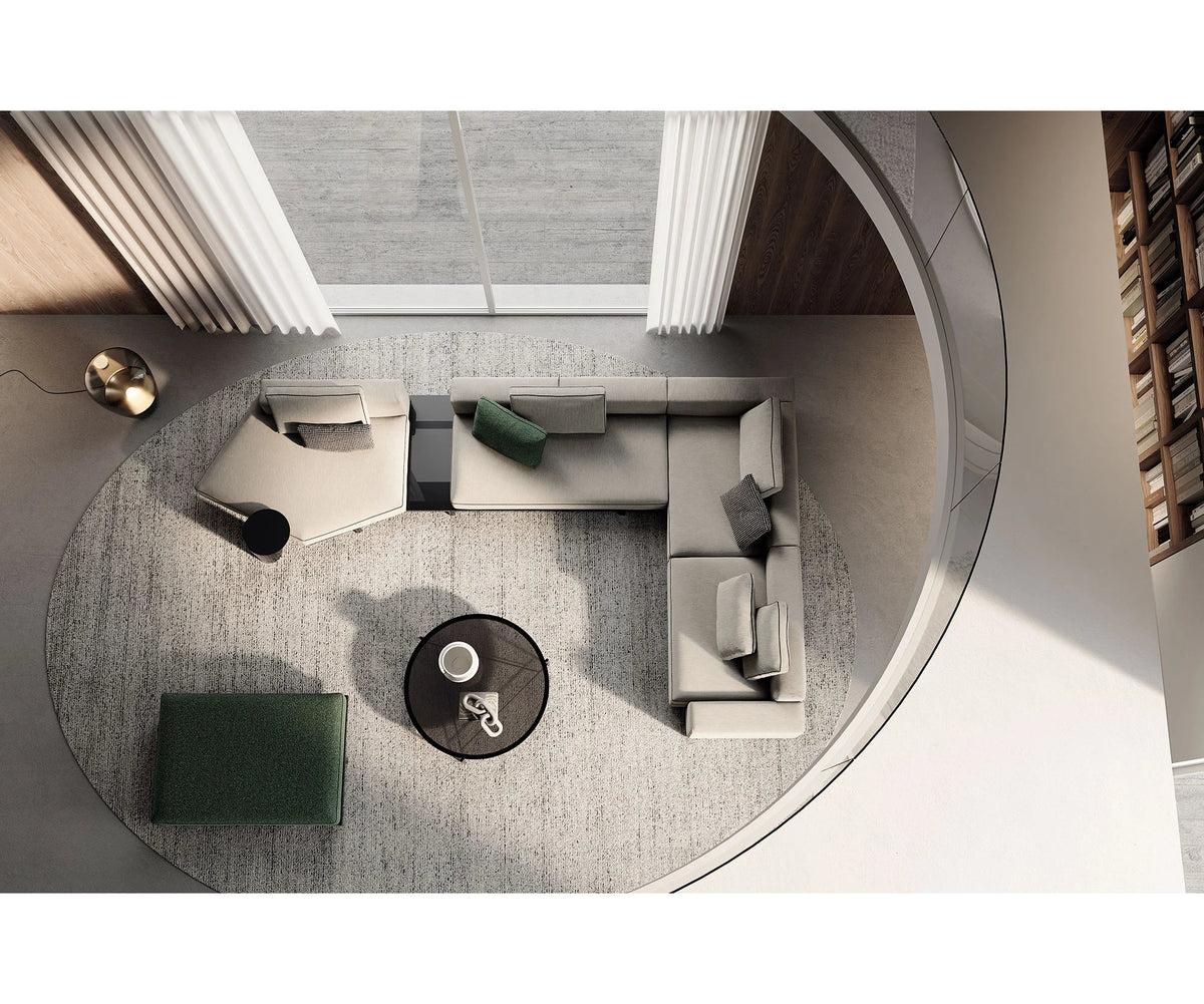 View Sectional Sofa by Frigerio modular designer sofa with customizable configurations and contemporary comfort | Casa Design Group