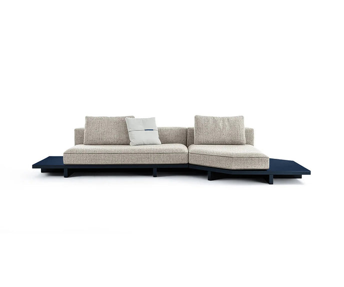 View Sectional Sofa by Frigerio modular designer sofa with customizable configurations and contemporary comfort | Casa Design Group