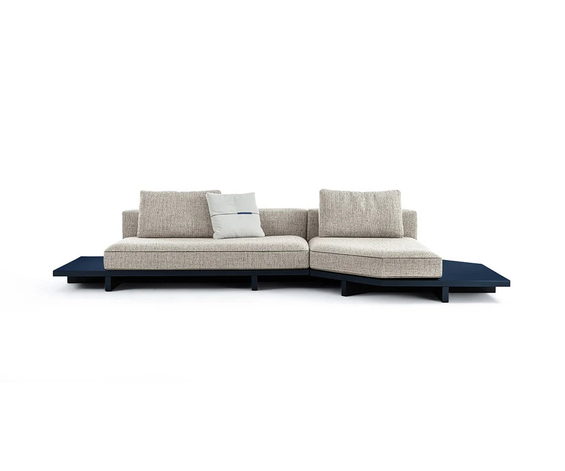 View Sectional Sofa by Frigerio modular designer sofa with customizable configurations and contemporary comfort | Casa Design Group