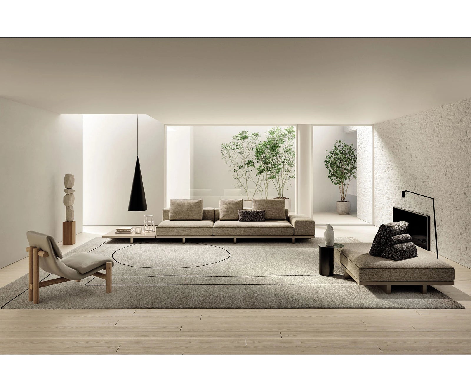 View Sofa by Frigerio modular designer sofa with contemporary Italian craftsmanship | Casa Design Group