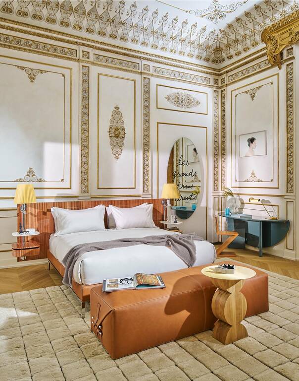 Volage Ex-S Night Wood Bed by Philippe Starck for Cassina | Casa Design Group
