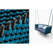 Luxury Wabi Outdoor Suspended Seat by Paola Lenti  with Natural WoodCasa Design Group