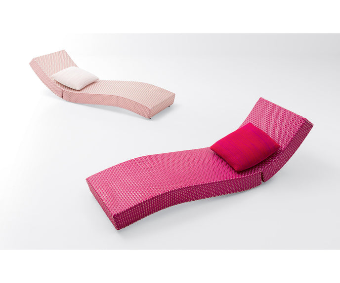 Luxury Wave Outdoor Chaise Lounge by Paola Lenti for Ultimate Comfort Casa Design Group