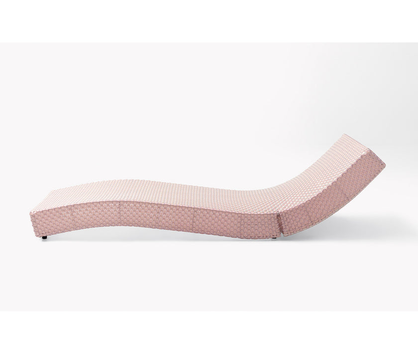 Luxury Wave Outdoor Chaise Lounge by Paola Lenti for Ultimate Comfort Casa Design Group