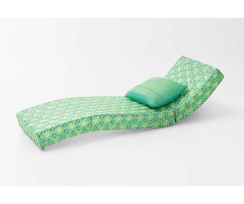 Luxury Wave Outdoor Chaise Lounge by Paola Lenti for Ultimate Comfort Casa Design Group