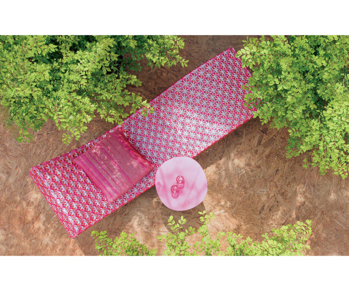 Luxury Wave Outdoor Chaise Lounge by Paola Lenti for Ultimate Comfort Casa Design Group