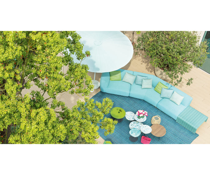 Modular Luxury Welcome Outdoor Sofa by Paola Lenti Ideal for Patio and Interior Spaces Casa Design Group