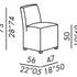 High End Wess Dining Chair by Meridiani Casa Design Group