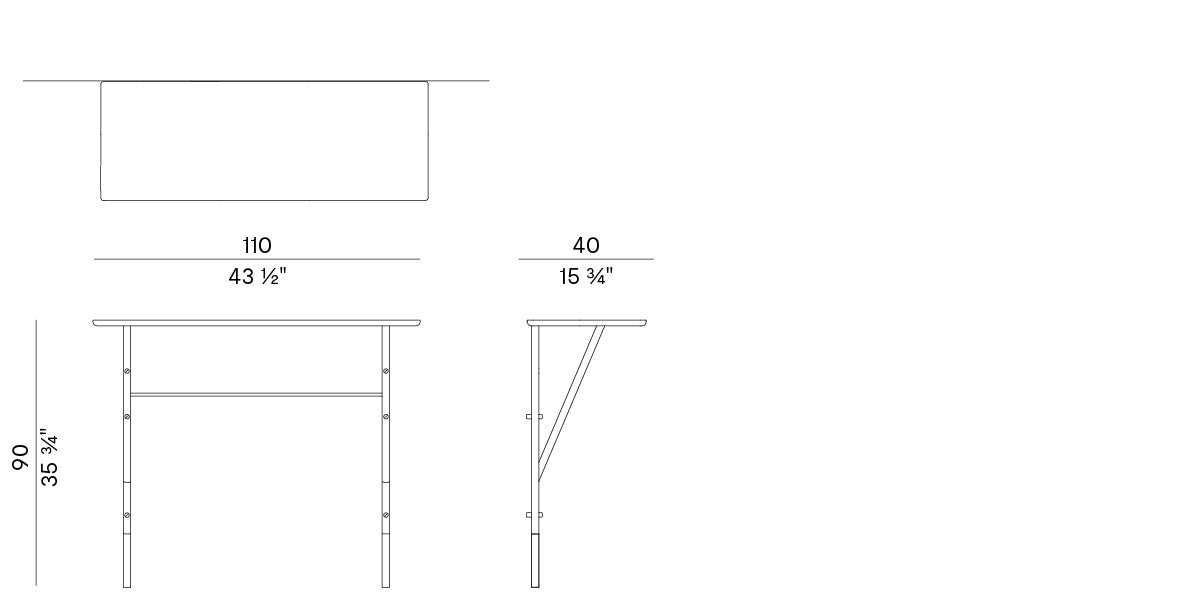 High End Wood_Y Console by Potocco Casa Design Group