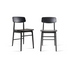 High End Woody Dining Chairs - Set of 2 by Molteni&C Casa Design Group
